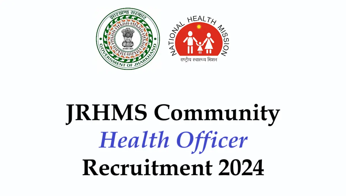 JRHMS Community Health Officer Recruitment 2024