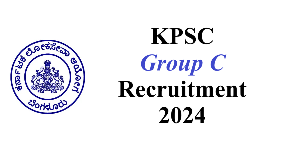 KPSC Group C Recruitment 2024