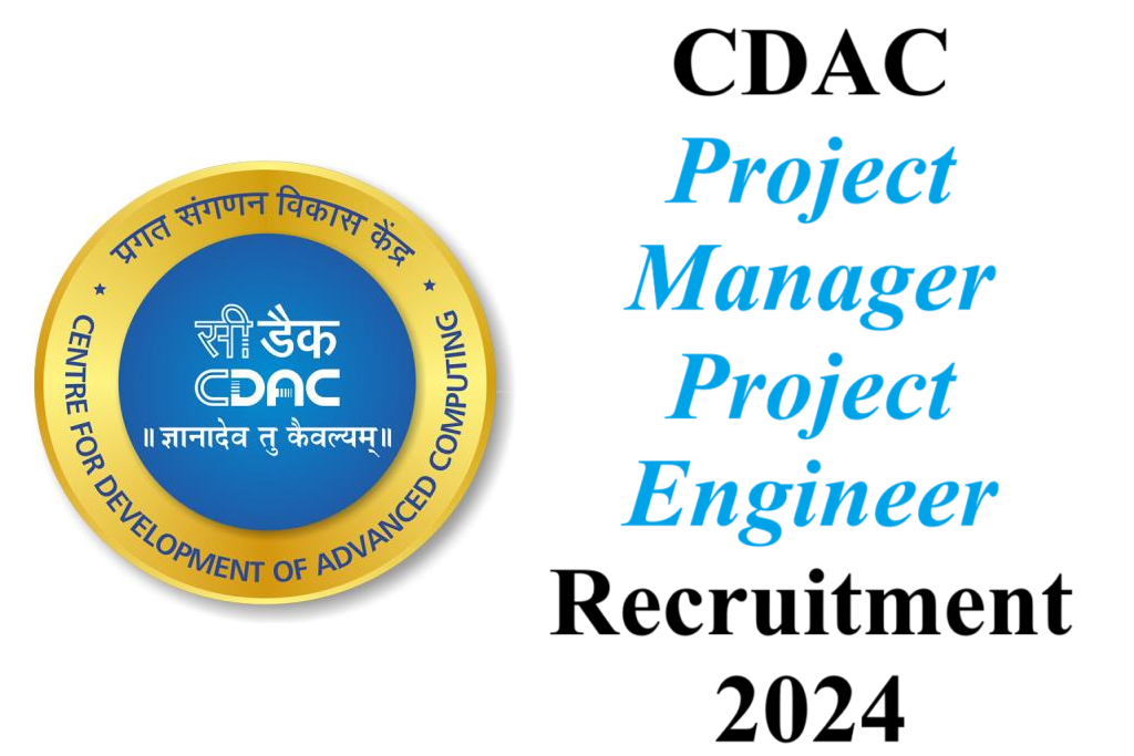CDAC PM-PE Recruitment 2024
