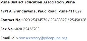 PDEA Asst Prof Recruitment 2024