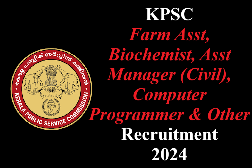 KPSC Farm AB-AM-Prgrmr Recruitment 2024
