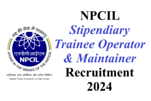 NPCIL STO-M Recruitment 2024