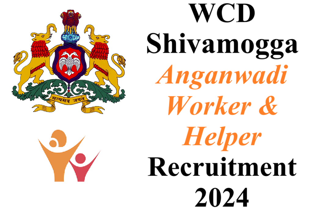 WCD Shivamogga AW-AH Recruitment 2024