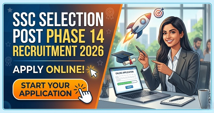 🚀SSC Selection Post Phase 14 Recruitment 2026 - Apply Online! 🎯